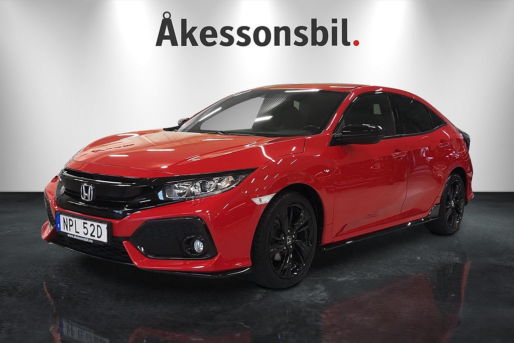 Honda Civic 5-dörrar 1.0 Manuell, 126hk LÅG SKATT