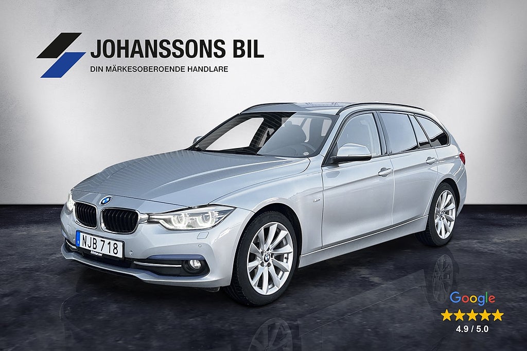 BMW 320 d xDrive Sport Line D-Värmare Skinn Kamera Drag Navi
