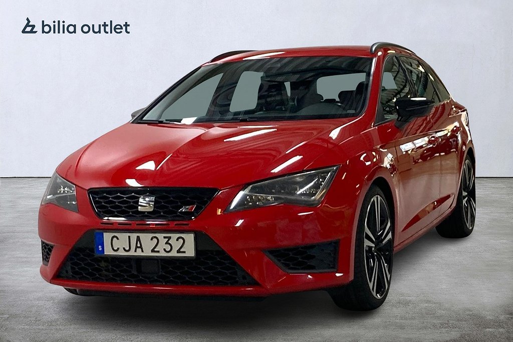 Seat Leon ST Cupra 2.0 TSI Black Line 290hk Navi Backkamera