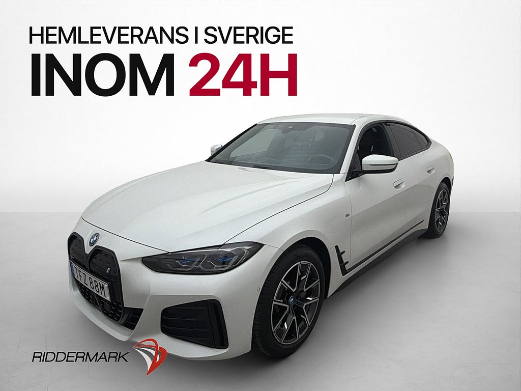 BMW i4 eDrive40 Gran Coupé 340hk M Sport Laser Drag MOMS