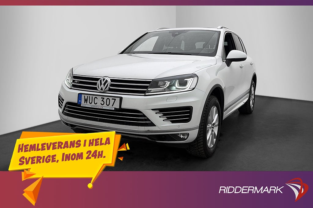 Volkswagen Touareg 3.0 TDI 4M 262hk R-line Pano 360° Drag
