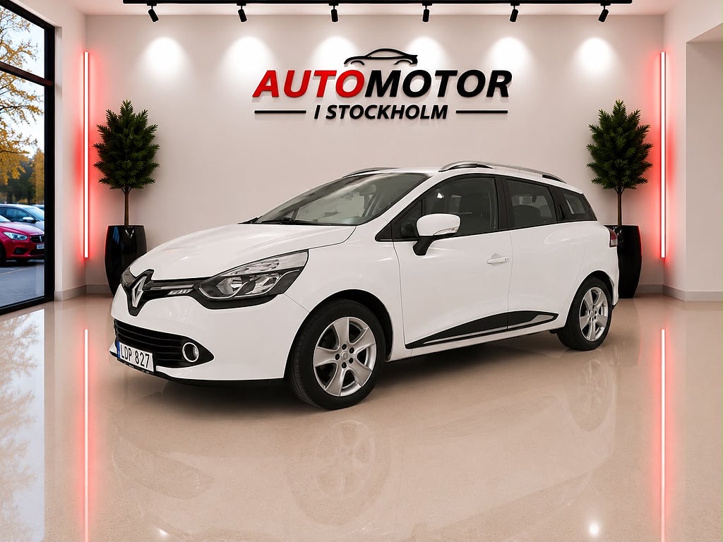 Renault Clio Sport Tourer 0.9 TCe Euro 6  Navigation Låg mil 