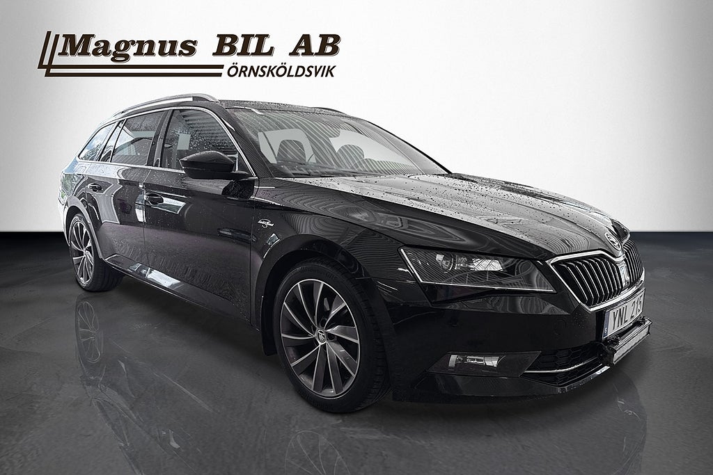 Skoda Superb Kombi 2.0TDI 4x4 Automat L&K Drag Värmare Kamera Navi  miniatyr 2