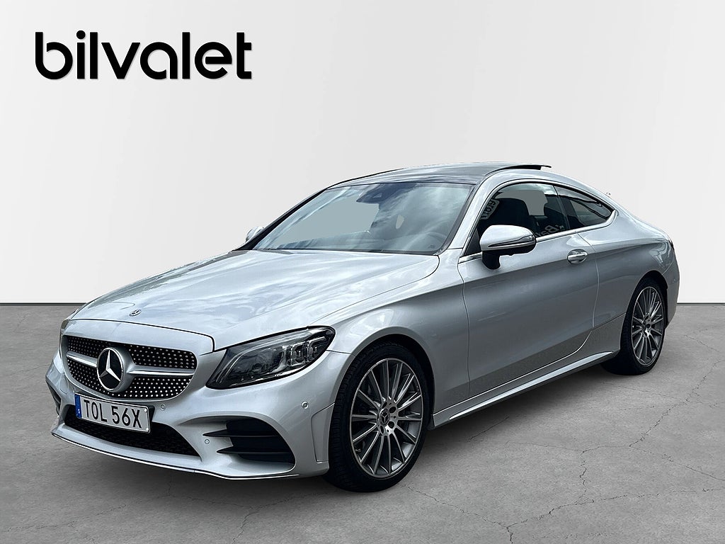 Mercedes-Benz C 300 Coupé 9G-Tronic Aut AMG Line|Burmeister