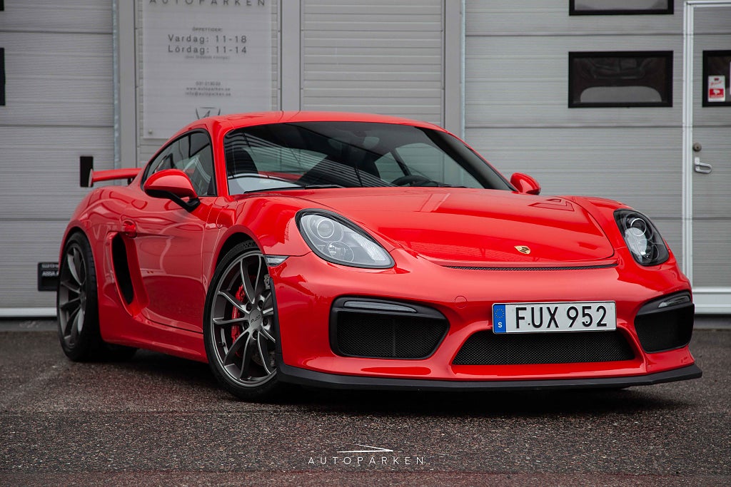 Porsche Cayman GT4 981 Manthey Clubsport 385hk
