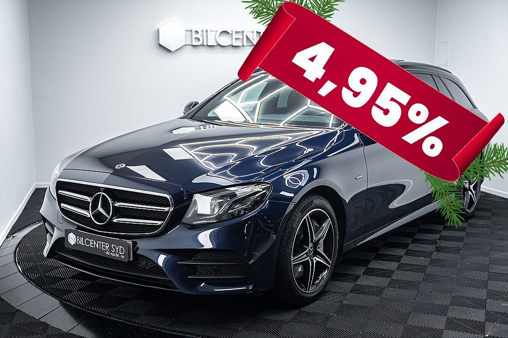 Mercedes-Benz E 300 de T PLUG-IN|9G-Tronic|AMG Line|Pano|306hk|