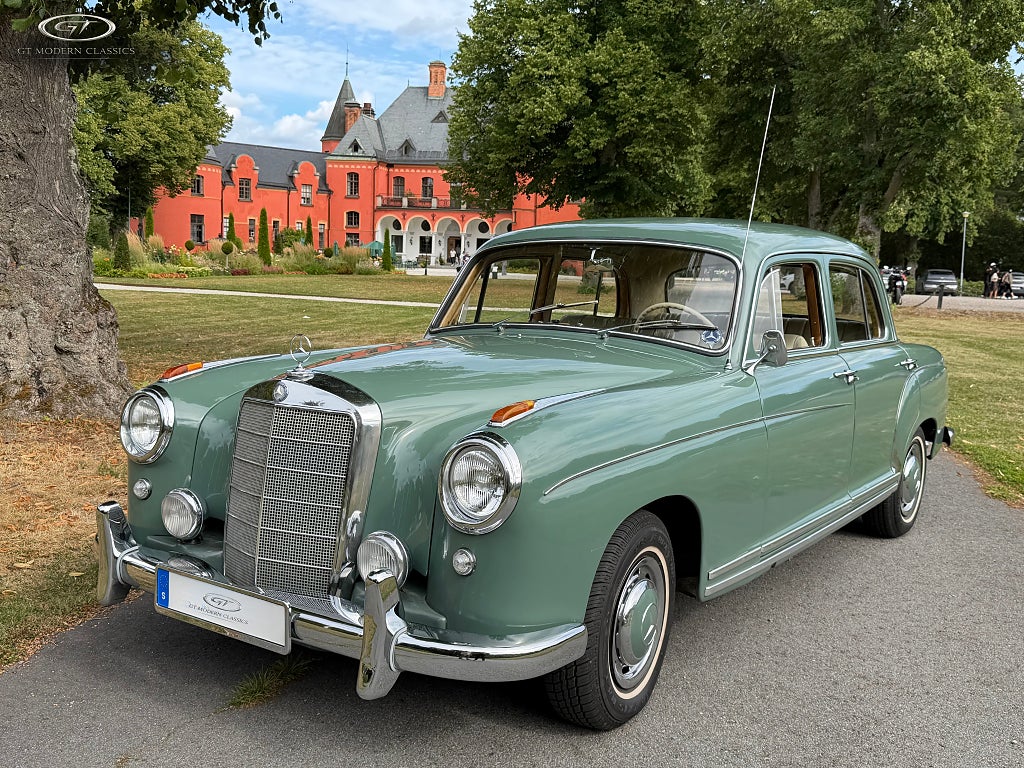 Mercedes-Benz W180 220 S 1958 – Klassisk Mercedes med mycket dokumentation