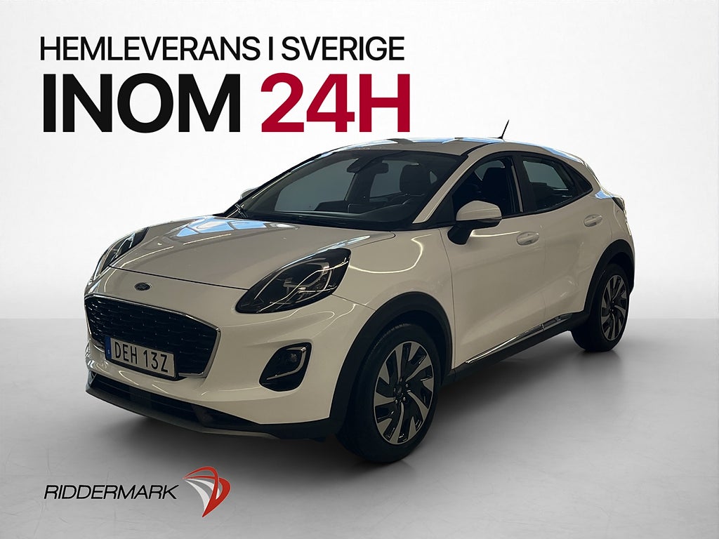 Ford Puma Hybrid 125hk Titanium Navi Sensorer Rattvärme
