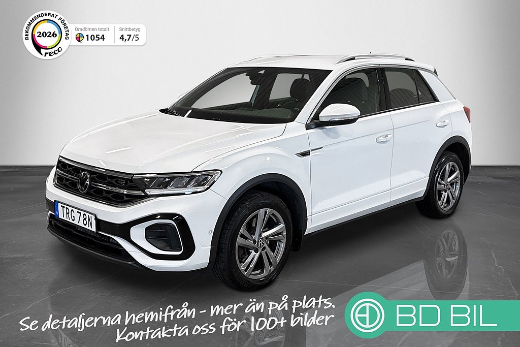 Volkswagen T-Roc 2.0 TDI 4Motion VÄRMARE APPLE CARPLAY MOMS