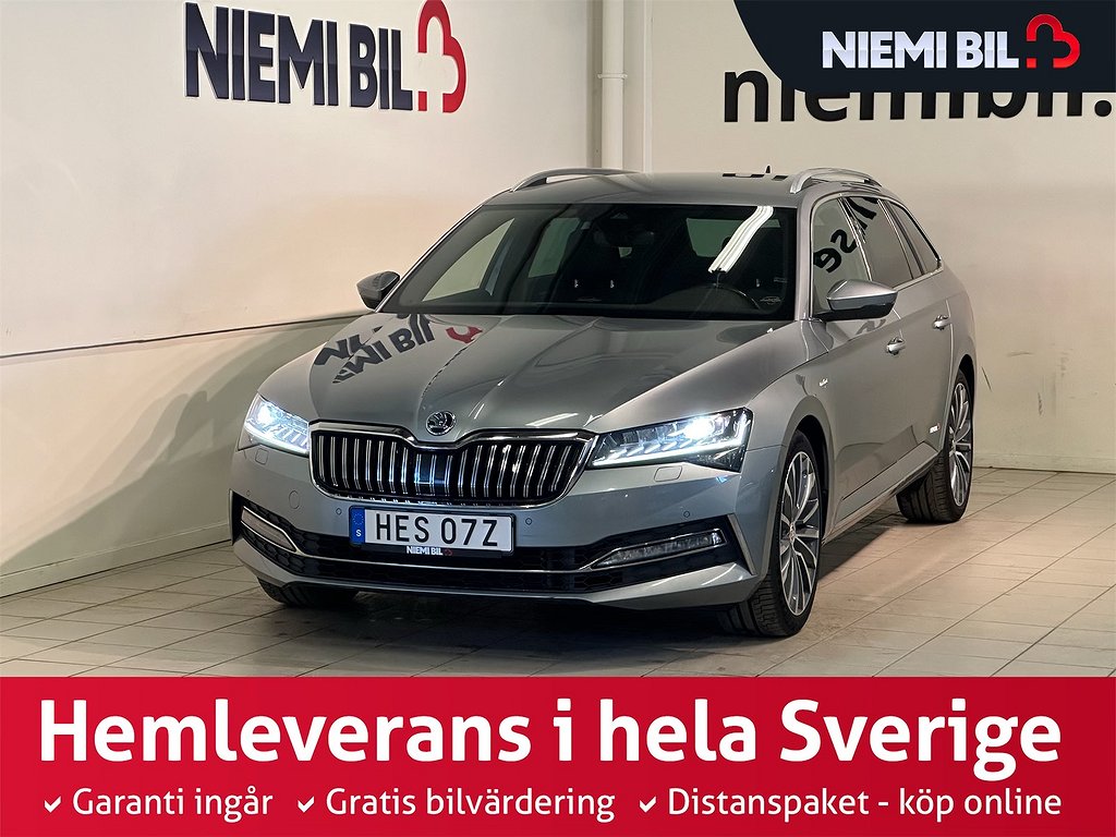 Skoda Superb Kombi 2.0 TSI 4x4 L&K Kamera Nav Drag Pvärm SoV