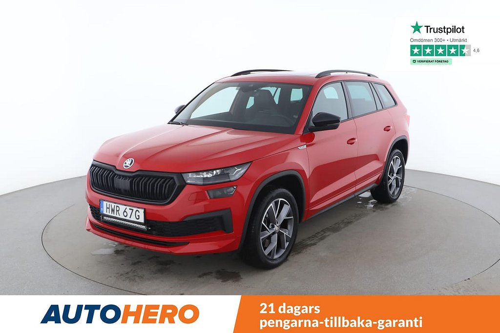 Skoda Kodiaq / 190 HK / AWD / Motorvärme, Backkamera, GPS