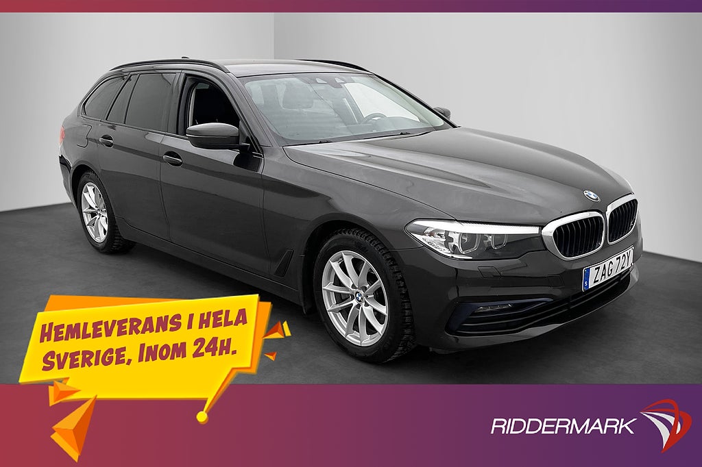 BMW 520 d xDrive Touring 190hk Sport line Kamera Navi Drag