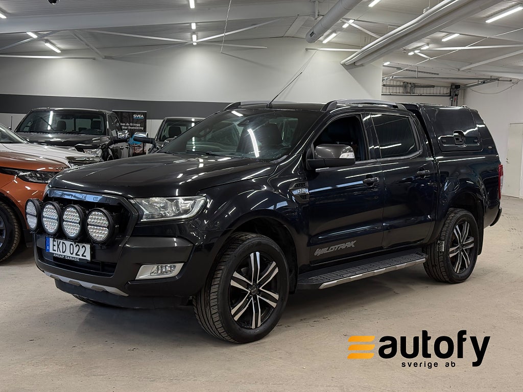 Ford ranger Dubbelhytt 3.2 TDCi 4x4 WILDTRAK KÅPA D-VÄRM MOMS 