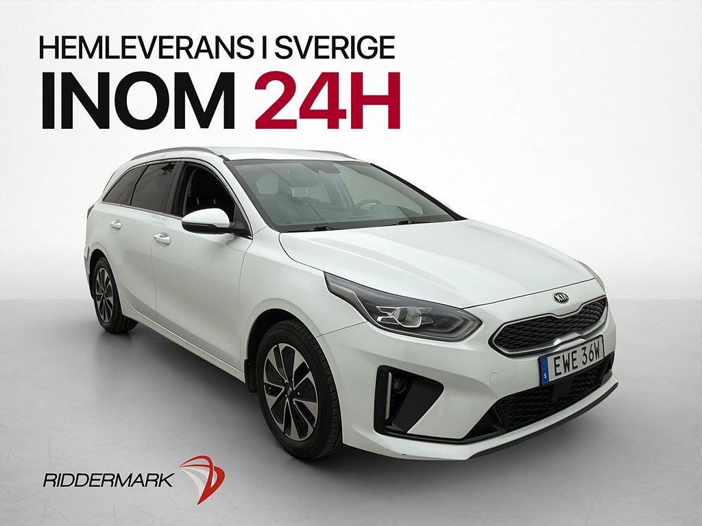 Kia Ceed SW Plug-In 141hk Kamera Drag CarPlay Navi Rattvärme