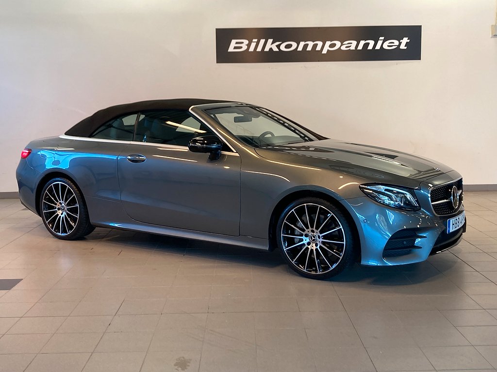 Mercedes-Benz E 300 Cabriolet 9G AMG, Elstol, 360, 