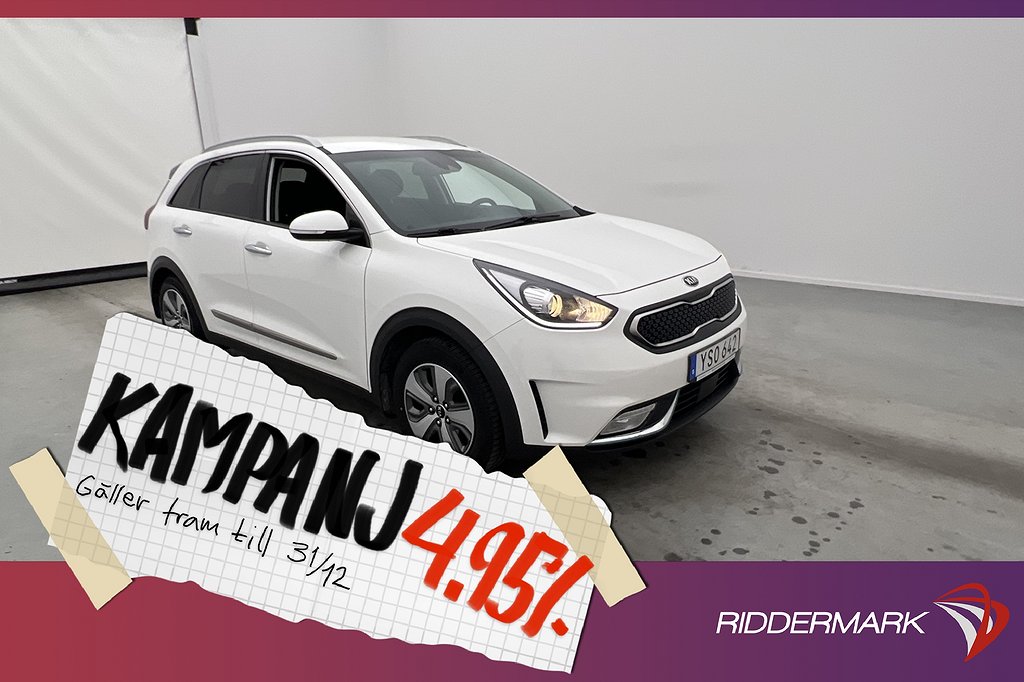 Kia Niro P-HEV 141hk Advance Plus Kame 4,95% Ränta