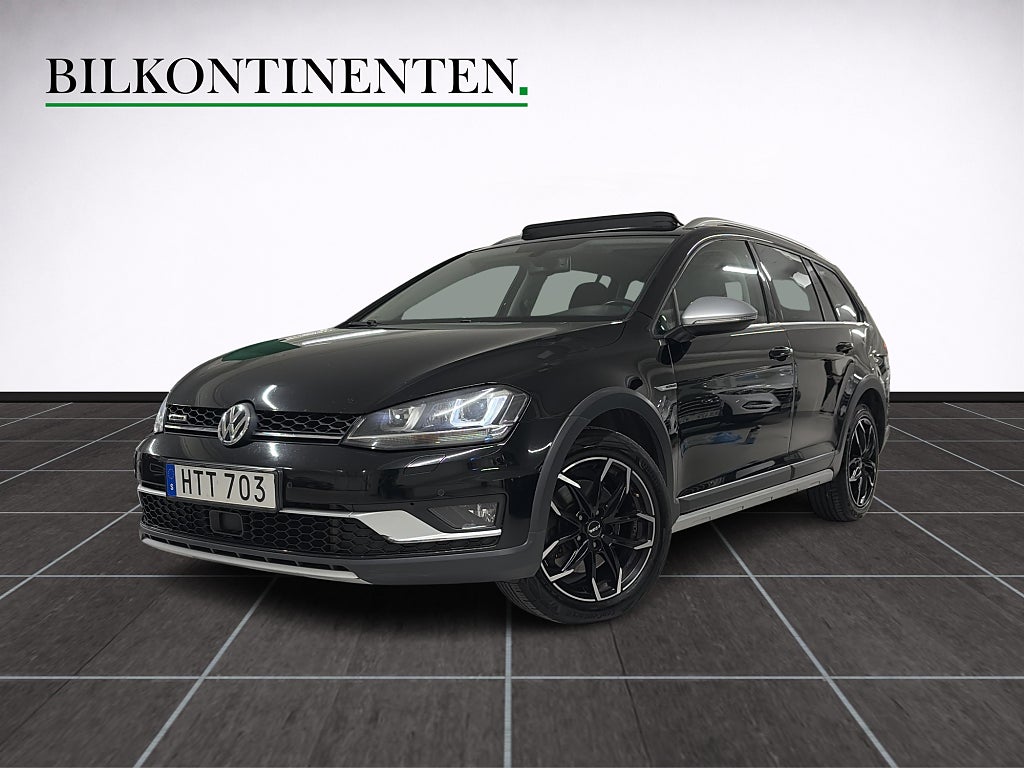 Volkswagen Golf Alltrack 2.0 TDI 4M Värmare Panorama Keyless Kamera CarPlay Drag