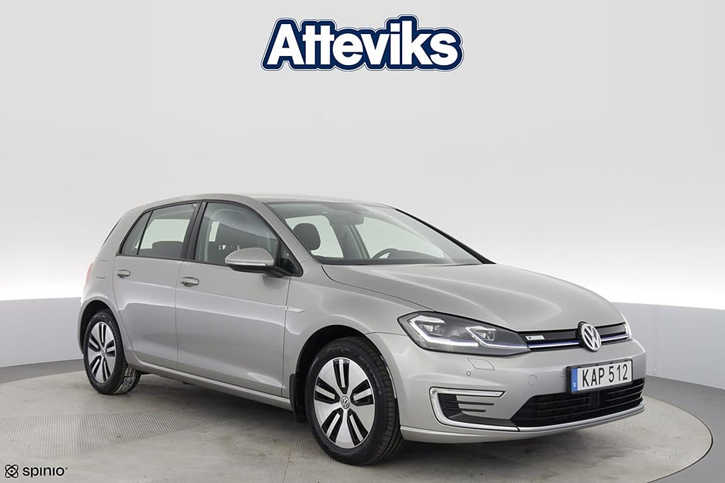 Volkswagen E-Golf 136hk 35.8 kWh Pluspaket Värmepump Navi...