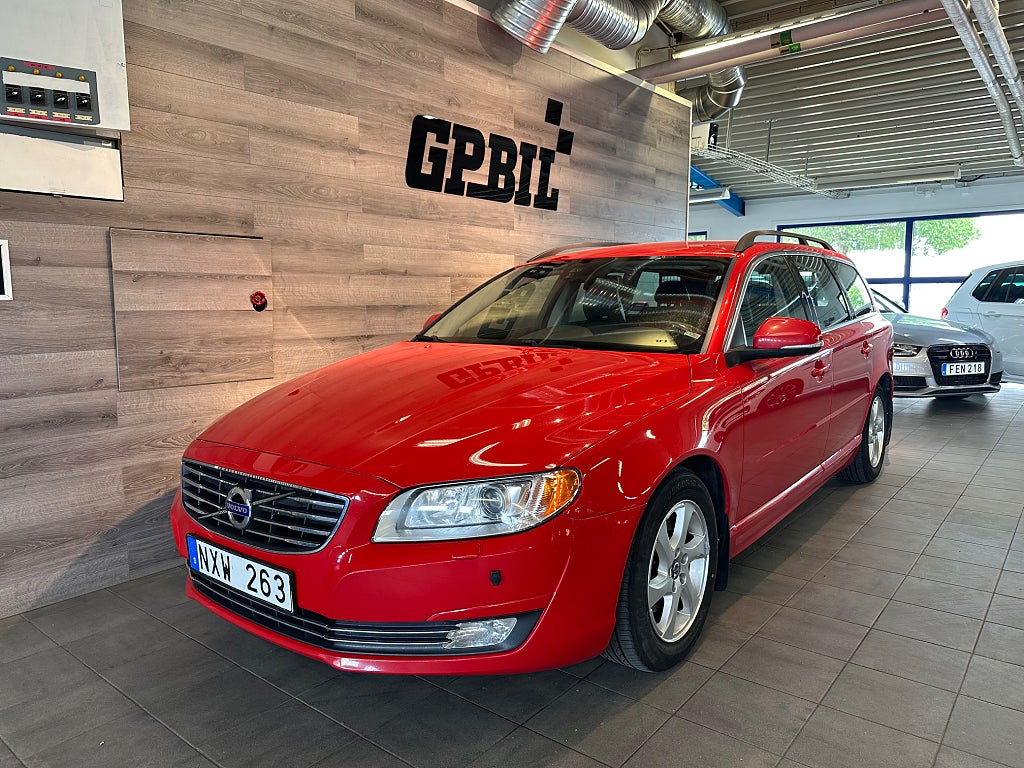 Volvo V70 D2 Momentum | Drag | Låg skatt 1103kr/år | 