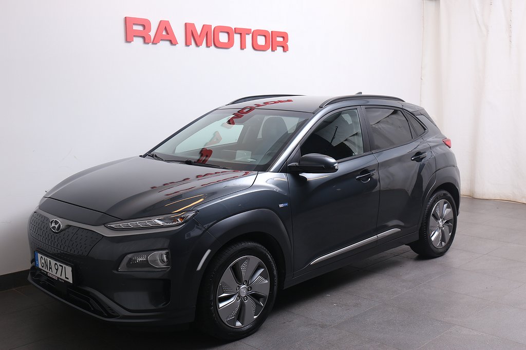 Hyundai Kona Electric 64 kWh 204hk Premium Aut Batteritest 2019