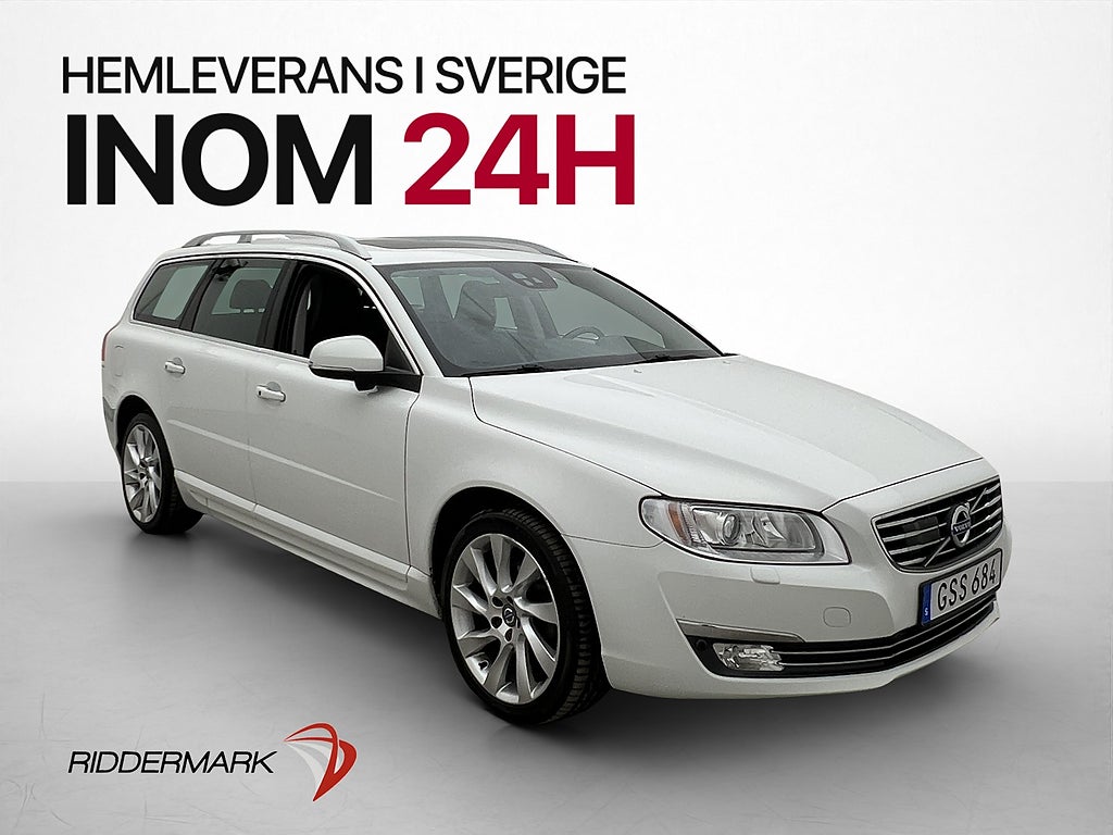 Volvo V70 D4 Classic Värm Taklucka Skinn Sensorer BLIS Drag