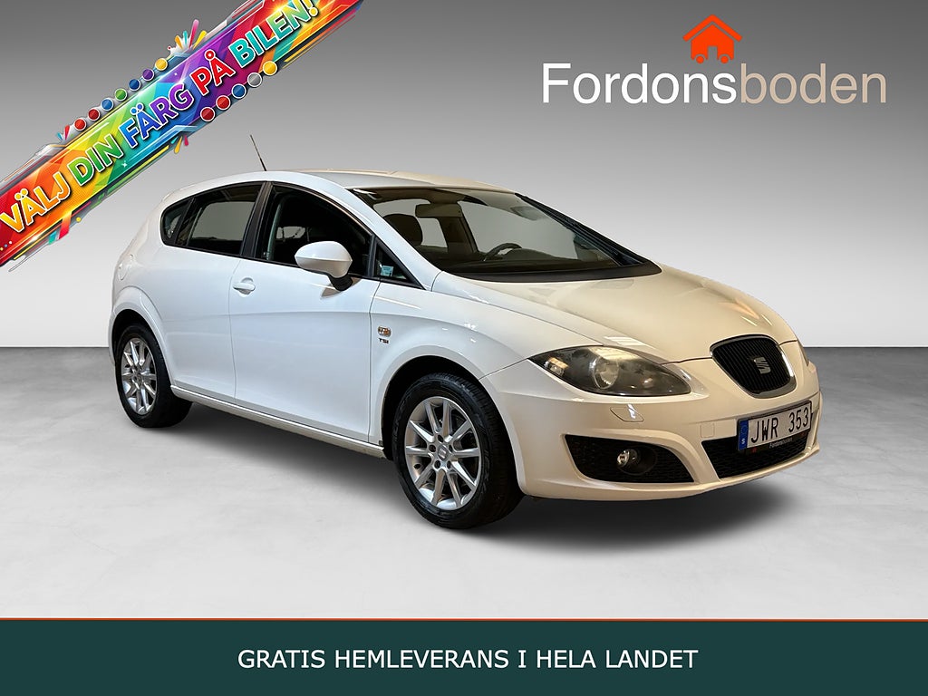 Seat Leon 1.8 TSI 160hk Style Farthållare P-sensorer 