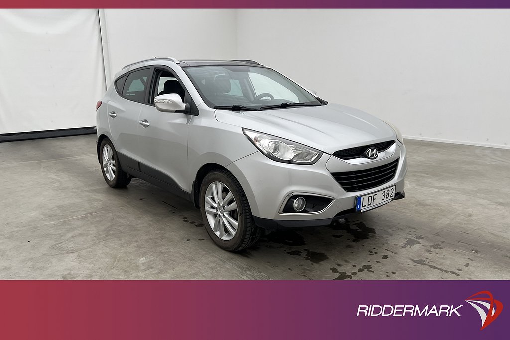 Hyundai ix35 2.0 4WD 163hk Business Pano Skinn Kamera Drag