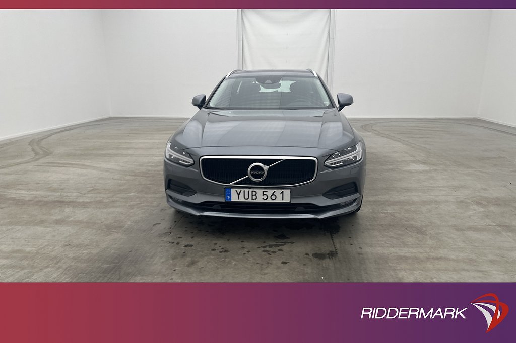 Volvo V90 D4 Momentum VOC Värm Skinn Sensorer CarPlay Drag