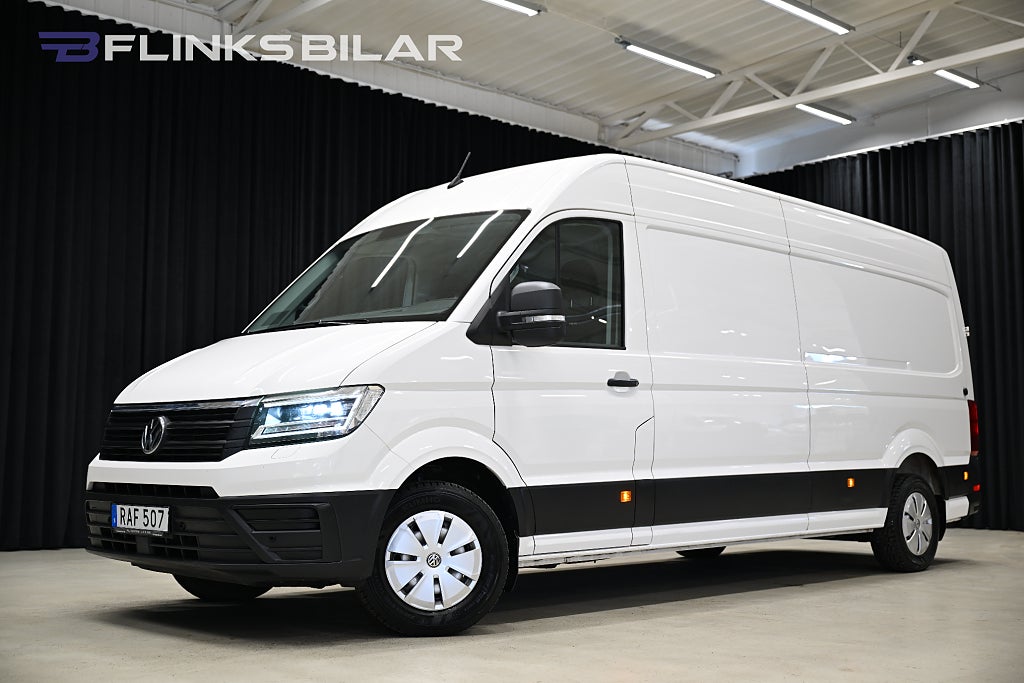 Volkswagen crafter 177HK L4 XL-Skåp|Automat|LED|Värmare|Backkamera|Leasbar