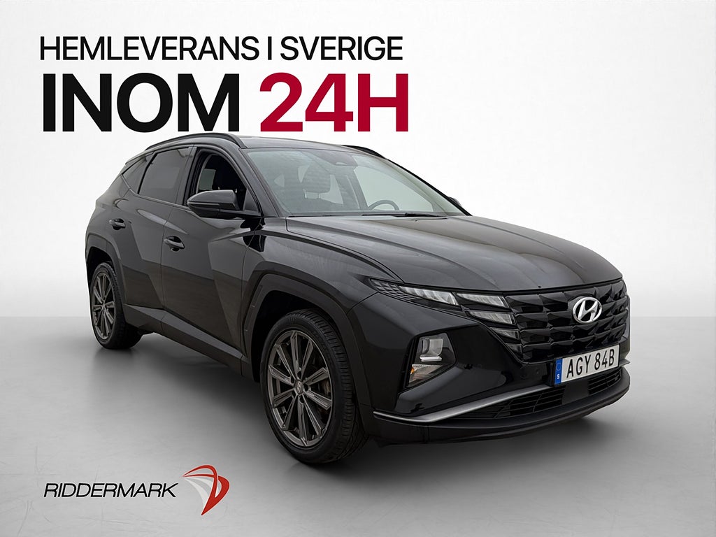 Hyundai Tucson Hybrid 230hk Kamera Rattvärme CarPlay