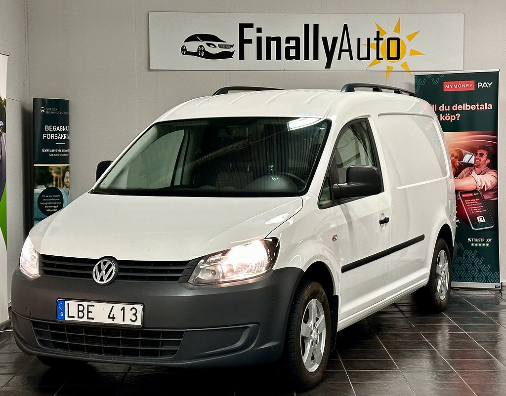 Volkswagen Caddy Maxi 1.6 TDI. NYSERVAD & NYBESIKTIGAD 