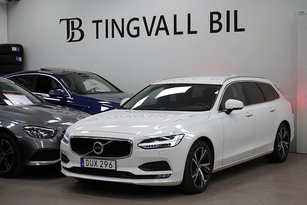 Volvo V90 D4 AWD BUSINESS ADV. SKINN GPS B-KAMERA VÄRMARE