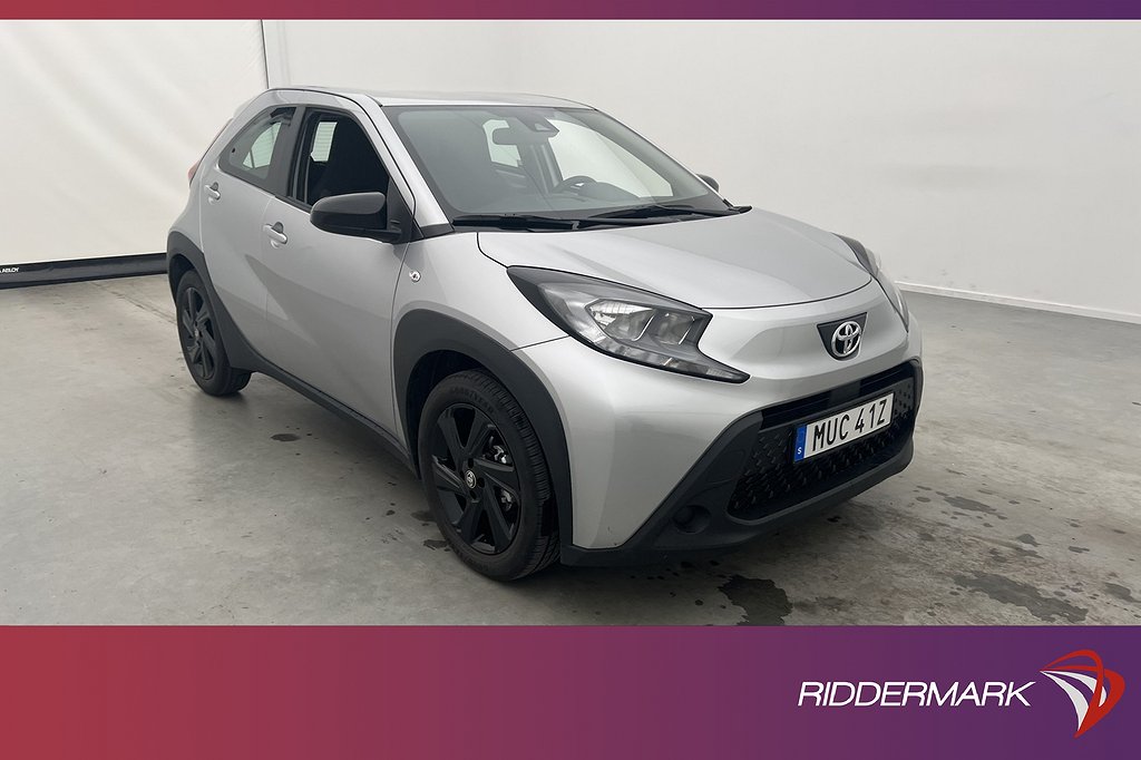 Toyota Aygo X 1.0 72hk Play Kamera Farthållare BT 117Mil