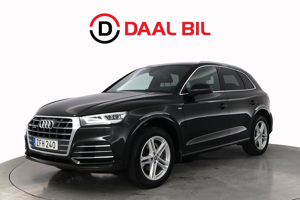 Audi Q5 2.0 TDI QUATTRO S-TRONIC 190HK S-LINE B&O® VÄRM DRAG 