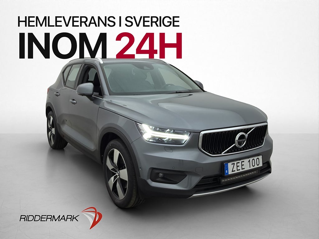Volvo XC40 D4 190hk AWD Värmare Pano H/K 360° Skinn Drag