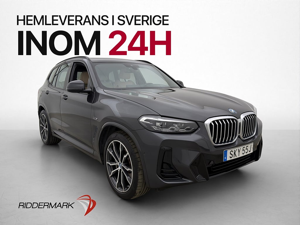 BMW X3 xDrive30e 292hk M Sport Kamera HiFi Ambient Drag