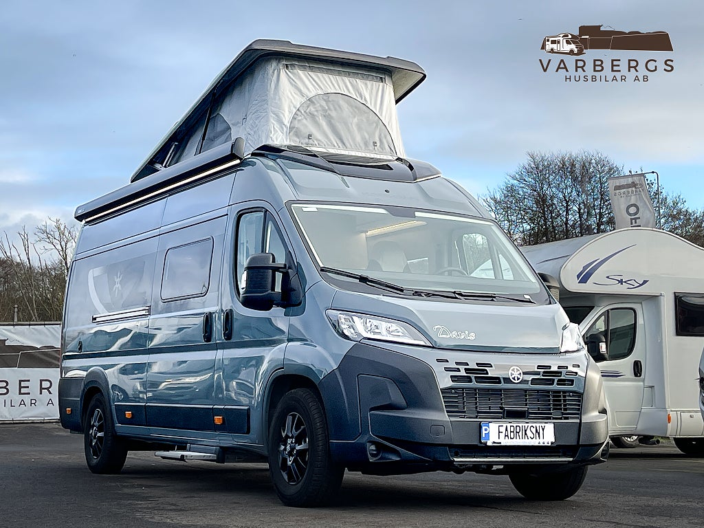 Karmann Davis 620 LS POP UP 4x Långbädd DIESELVÄRME 636cm NY