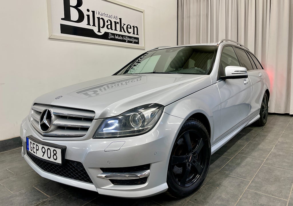 Mercedes-Benz C 220 T CDI 7G-Tronic Plus AMG Sport, Euro 5 170hk /GPS