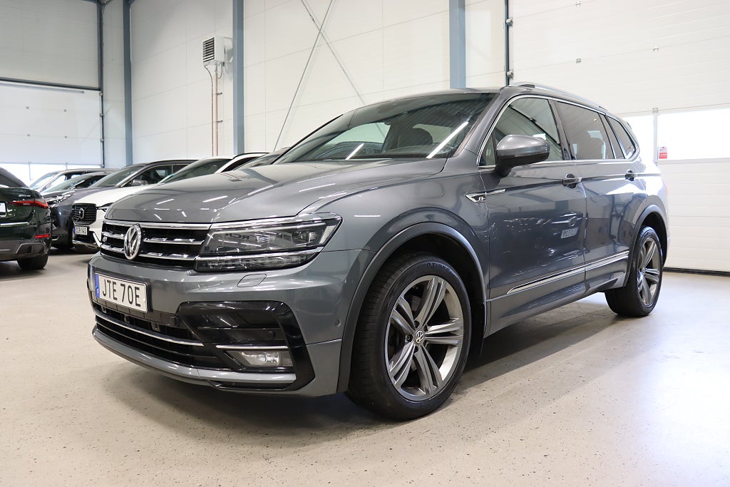 Volkswagen Tiguan Allspace Allspace 7-sits 2.0 TDI 4M Full R-Line Drag Värm 190hk