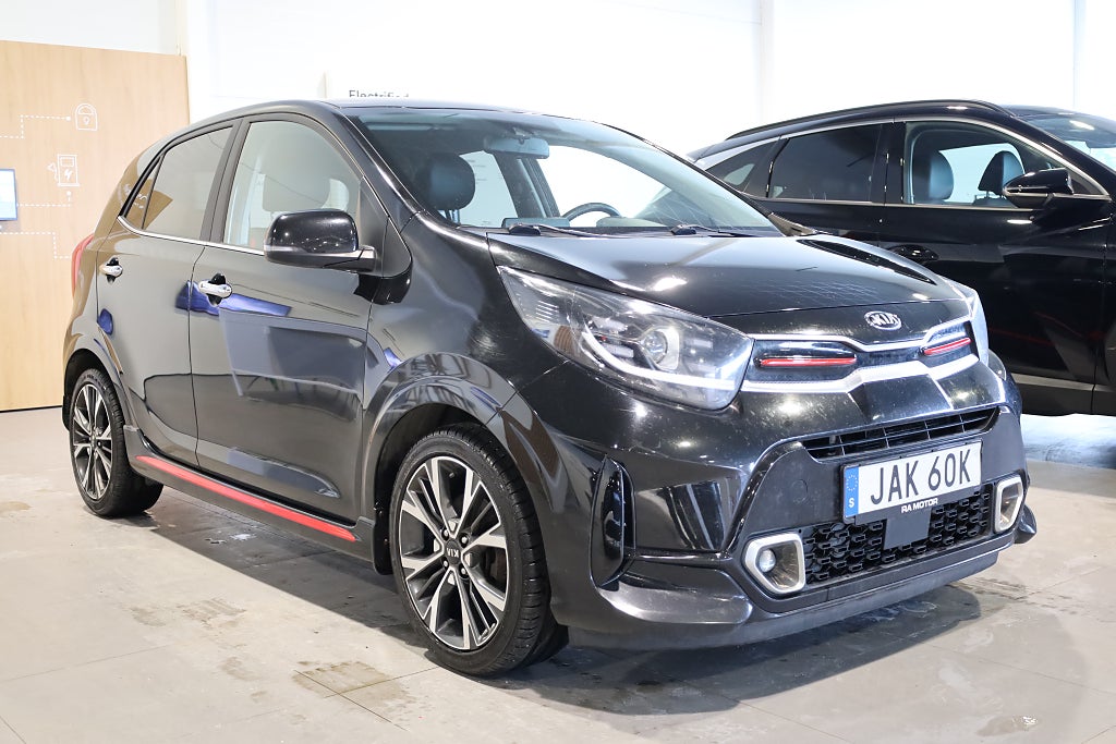 Kia Picanto 1,0 T-GDI GT-Line Navi Kamera Läder CarPlay Keyless