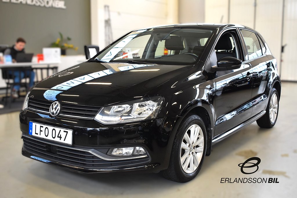 Volkswagen Polo 5-dörrar 1.2 TSI Euro 6 P-SENSORER 