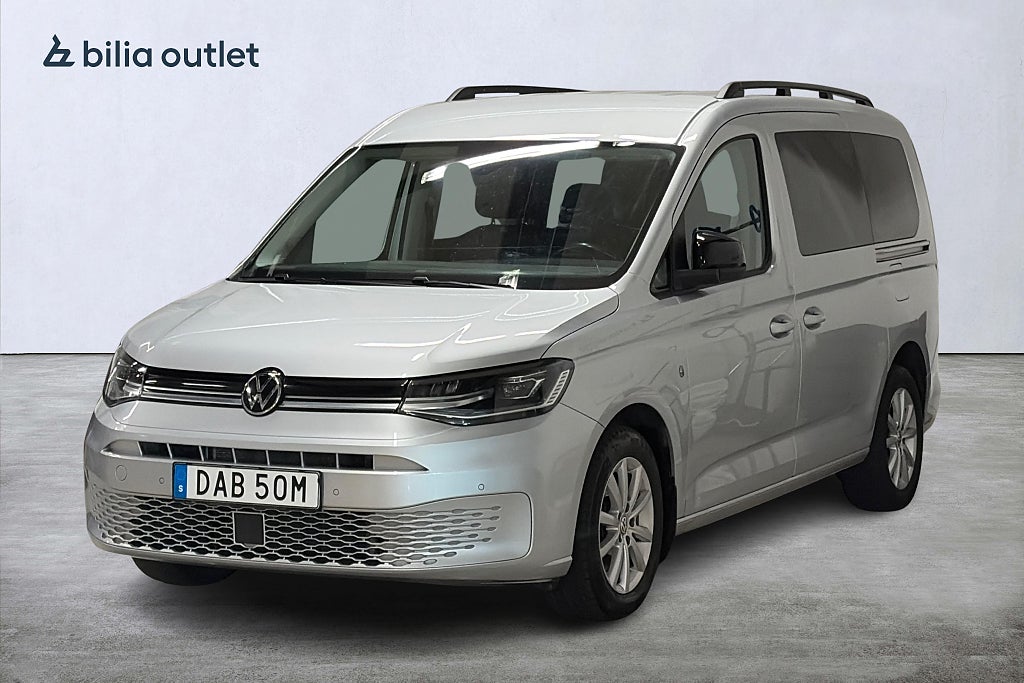 Volkswagen Caddy Maxi 1.5 TSI DSG 7-sits 115hk Backkamera MOMS