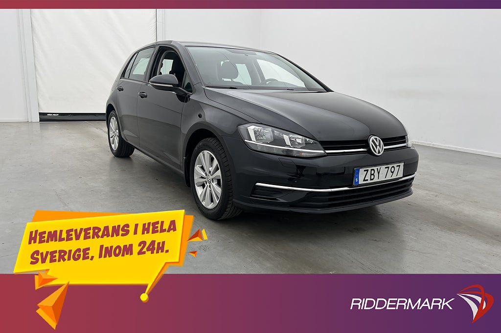Volkswagen Golf 1.0 TSI 110hk CarPlay Adaptiv-Farthållare