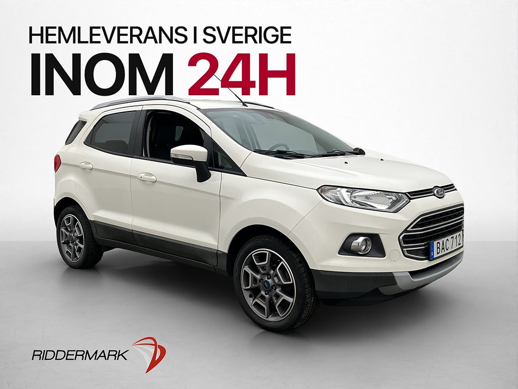Ford Ecosport 1.0 EcoBoost Titanium Plus Halvskinn Bluetooth
