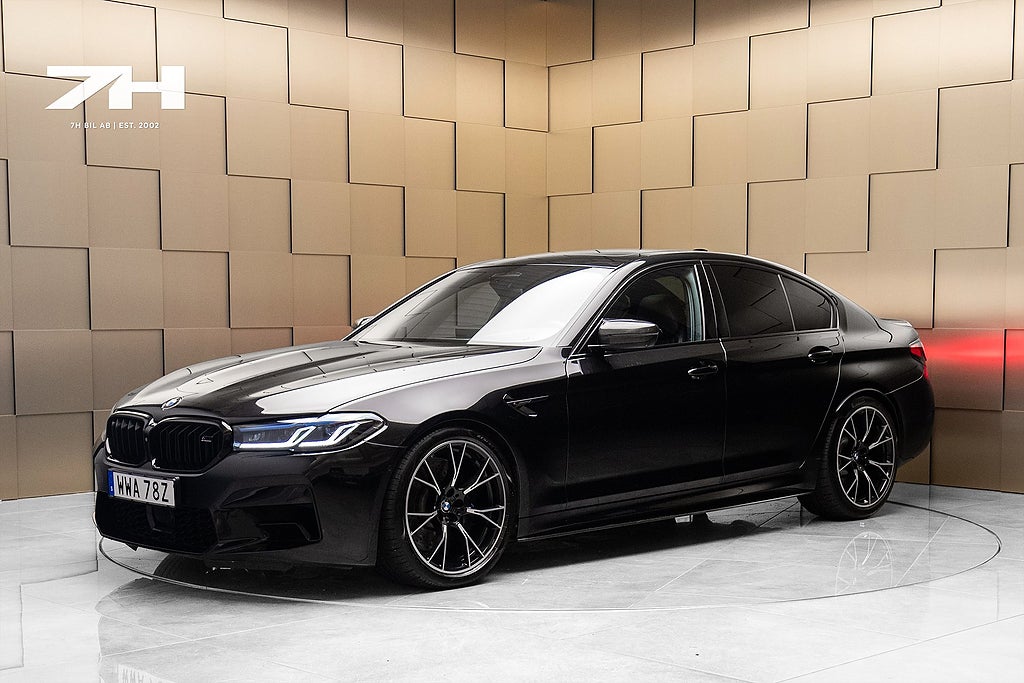 BMW M5 Competition Steptronic HuD Vent. Säten Laser Soft Close