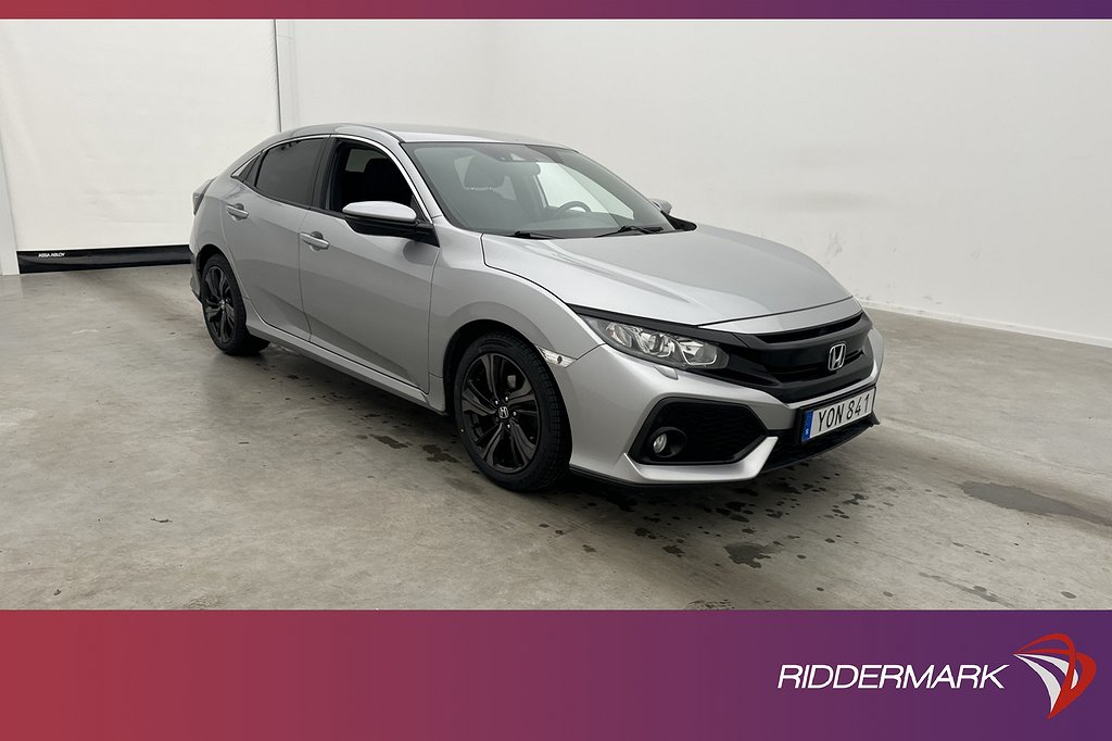 Honda Civic 1.0 129hk Elegance Kamera Adaptiv Välservad