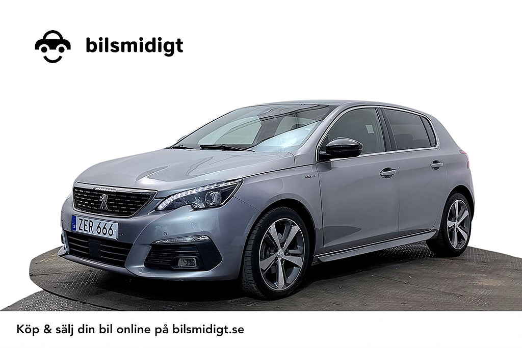 Peugeot 308 1.2 PureTech GT-Line Pano Massage AppConnect P-Sens 131hk