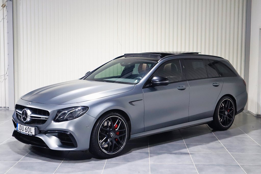 Mercedes-Benz AMG E 63 S 4MATIC+ 612hk Nyservad & Nybesiktad