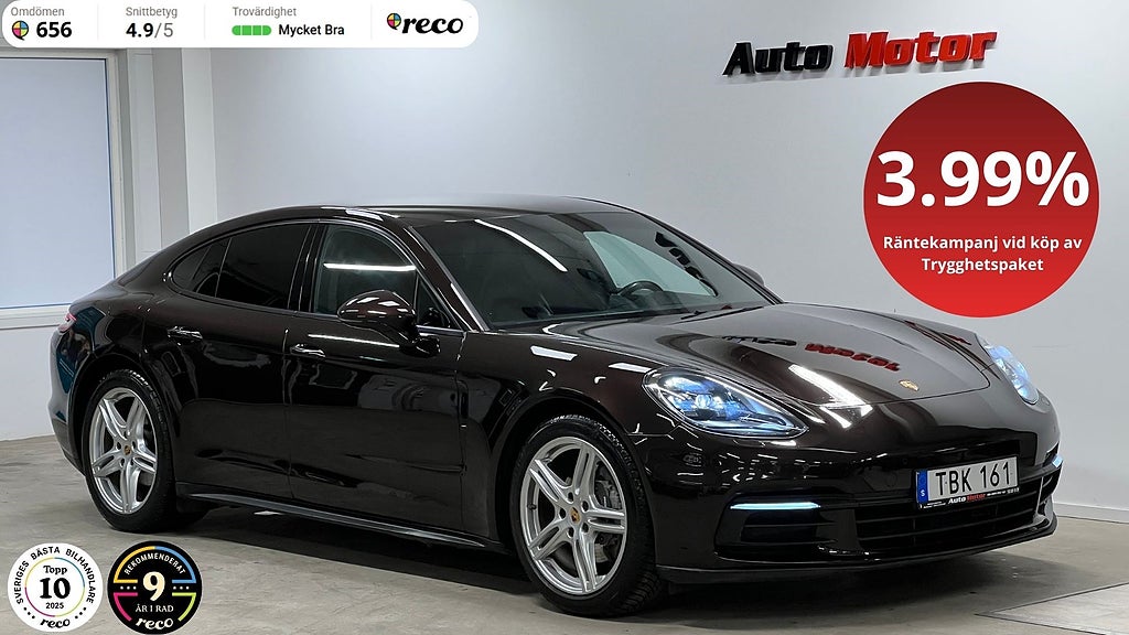 Porsche Panamera 4 PDK SV-Såld / Sport Chrono 330hk
