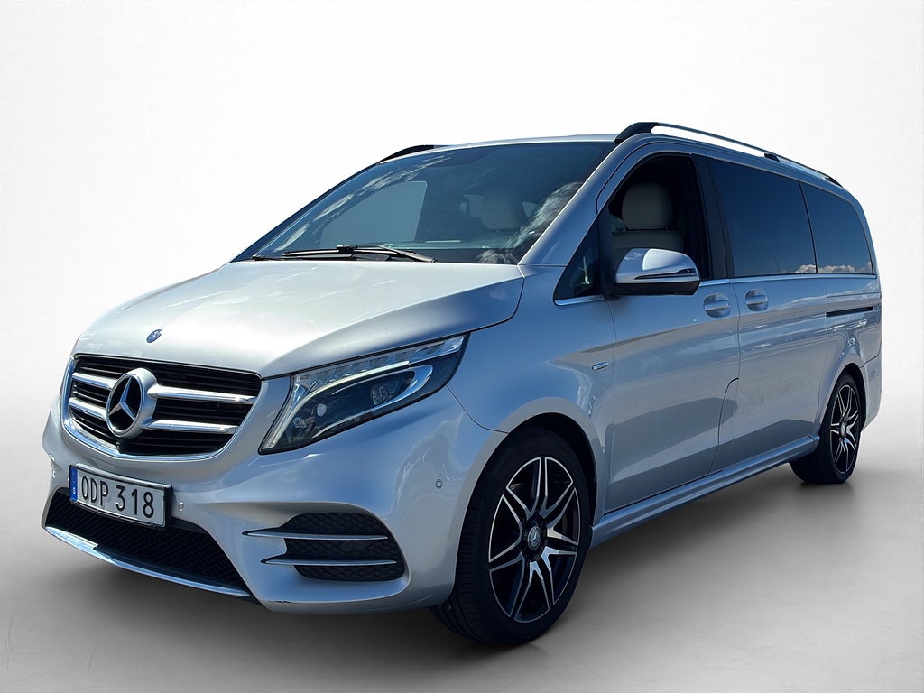 Mercedes-Benz V 250 d AMG Värmare El-Dörrar 360° Drag Skinn